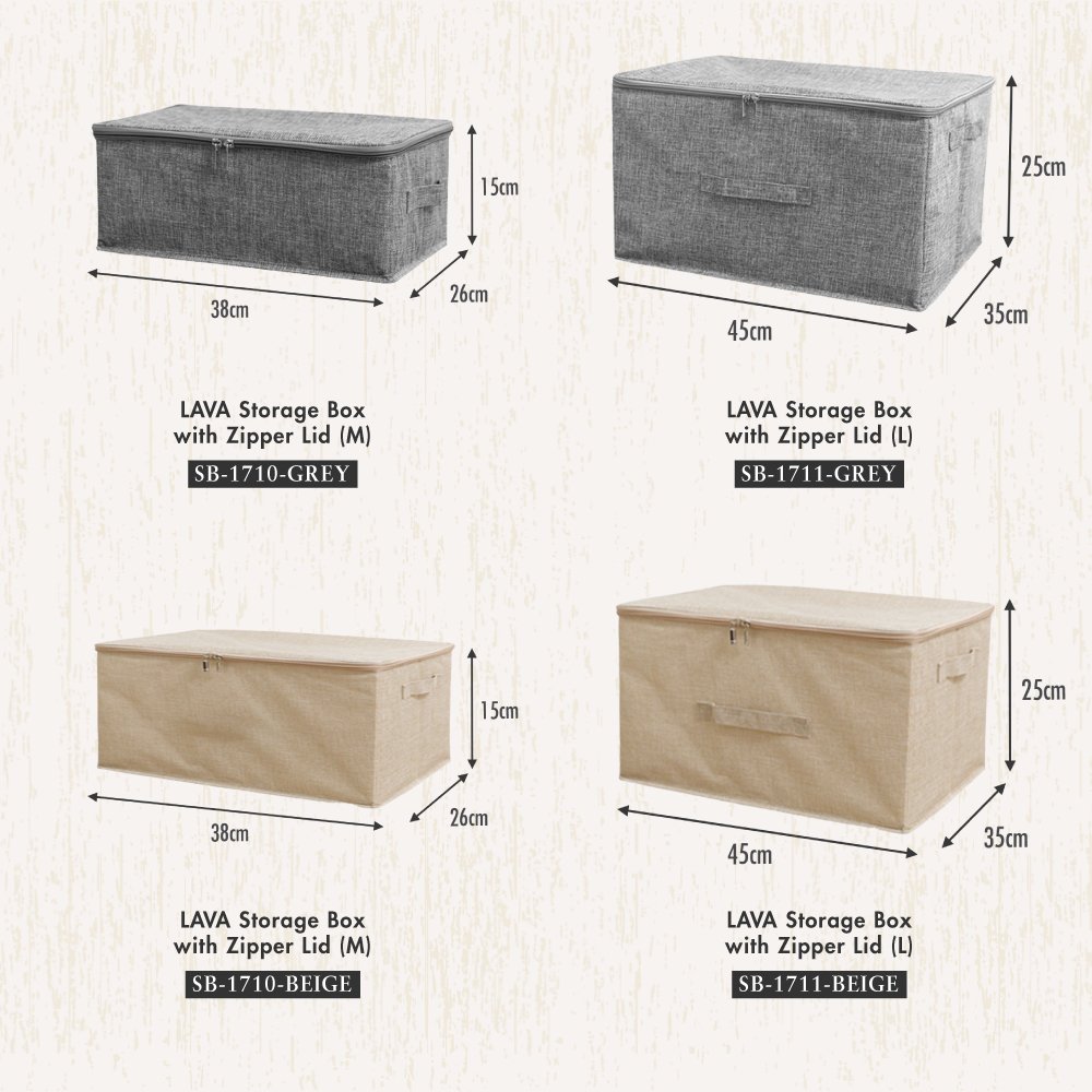 SB-1710-SB-1711-LAVA-Storage-Box-With-Zipper-Lid-BeigeGrey-07